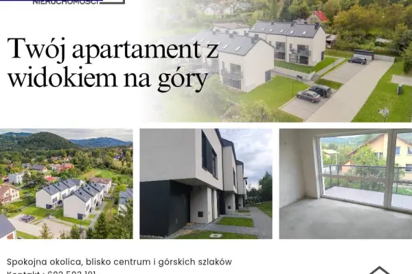 śląskie, cieszyński, Ustroń, Apartament w sercu gór – komfort, widok i inwestycja w jednym | Ustroń